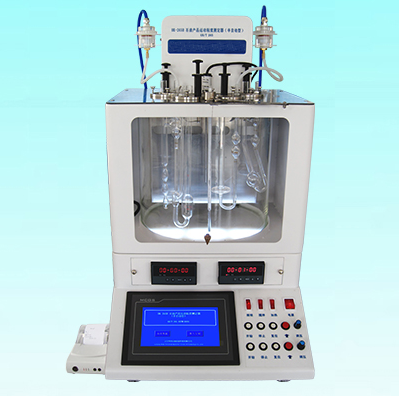 Semi-automatic kinematical viscosity apparatus