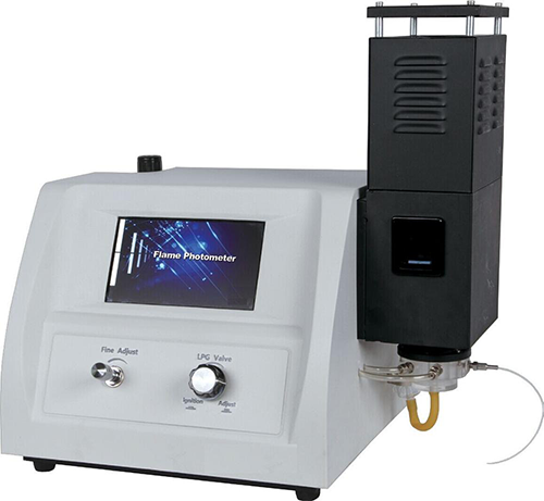 High sensitivity digital flame photometer Lab instrument